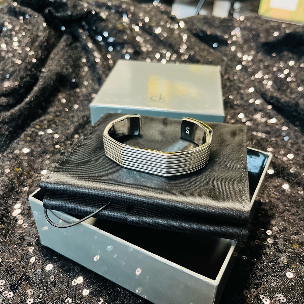 Calvin Klein Silver Jewelry Sleek Design